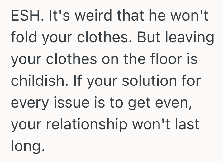 Screenshot 2025 06 13 at 5.18.22 PM Pregnant Womans Boyfriend Refuses To Fold Her Laundry, So She Wants To Keep It In Piles On The Floor Instead Of Doing It Herself